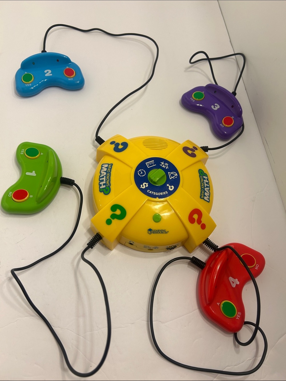 Learning resources Who knows Math game